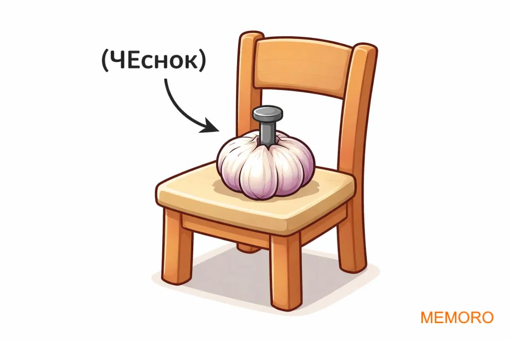 мнемокартинка chair - стул