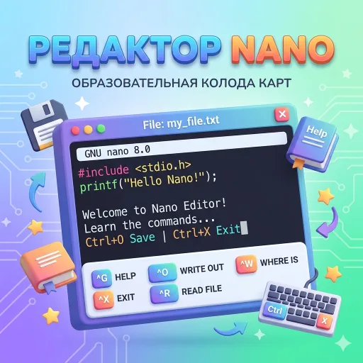 Редактор Nano