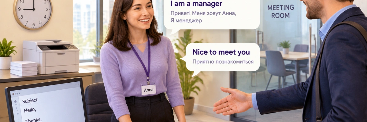 Английский на работе и в офисе - для начинающих